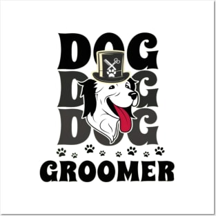 Funny Dog Groomer Posters and Art